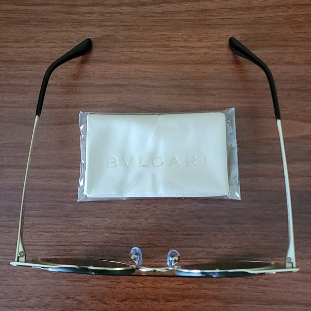 💙2xHP💙Bvlgari 54mm Cat Eye Rnd Gradient Sunglasses - Picture 14 of 16